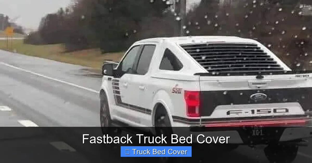 Fastback Truck Bed Cover