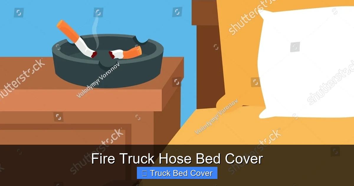 Fire Truck Hose Bed Cover