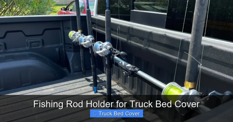 Fishing Rod Holder for Truck Bed Cover