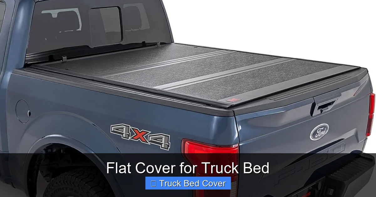 Flat Cover for Truck Bed