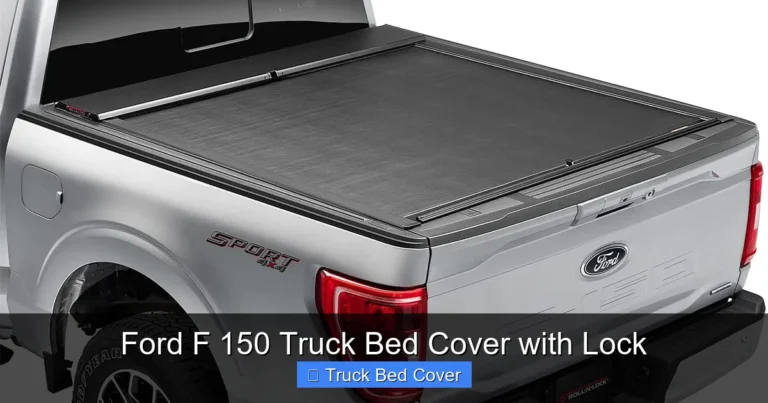 Ford F 150 Truck Bed Cover with Lock