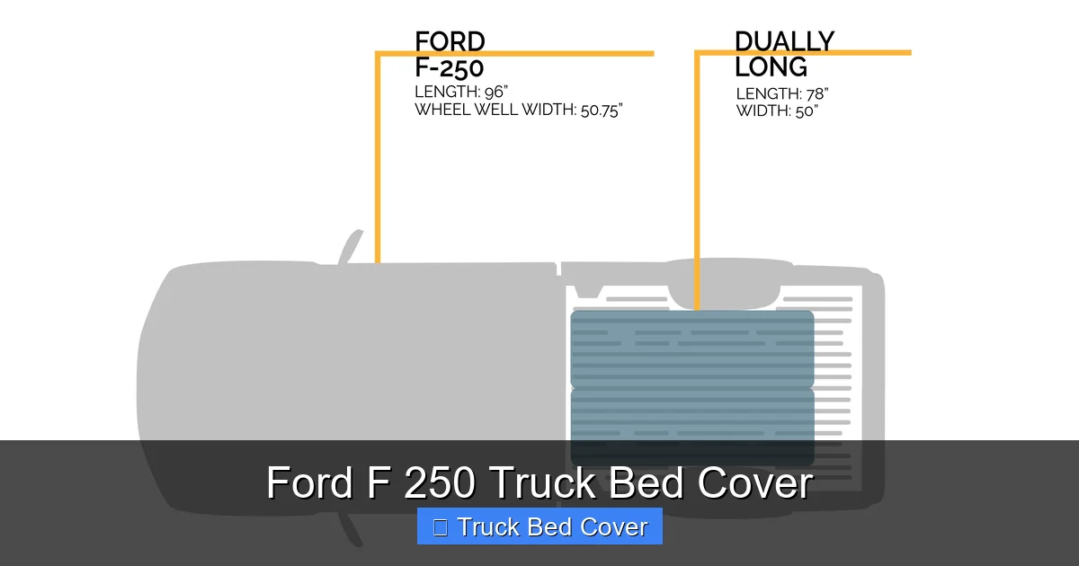 Ford F 250 Truck Bed Cover