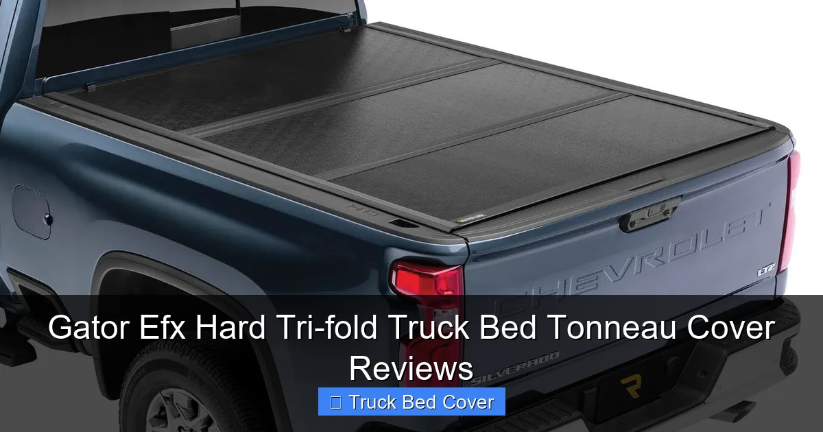 Gator Efx Hard Tri-fold Truck Bed Tonneau Cover Reviews