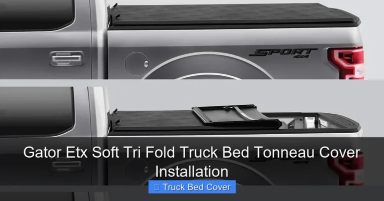 Gator Etx Soft Tri Fold Truck Bed Tonneau Cover Installation