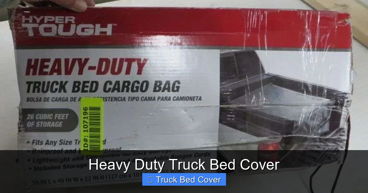Heavy Duty Truck Bed Cover