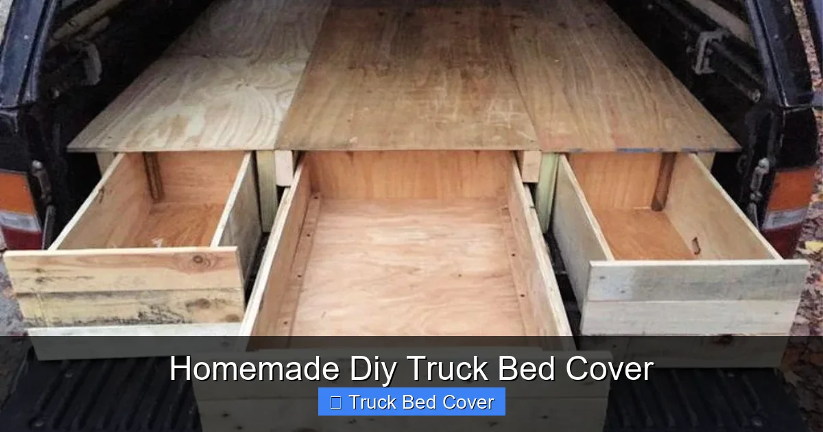 Homemade Diy Truck Bed Cover