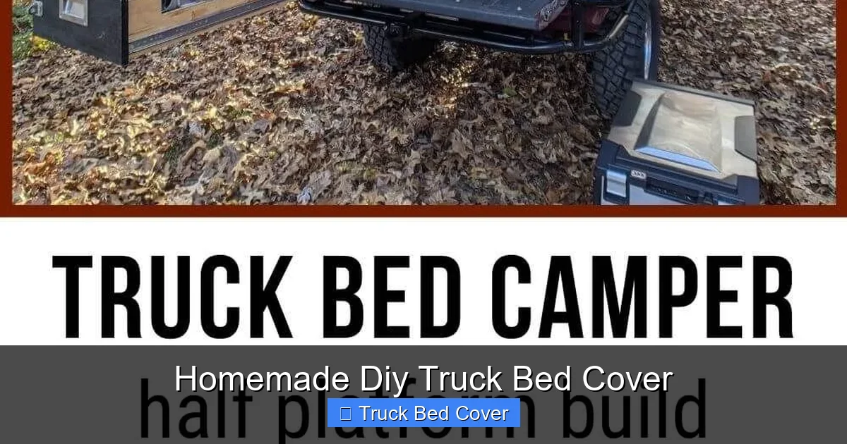 Homemade Diy Truck Bed Cover