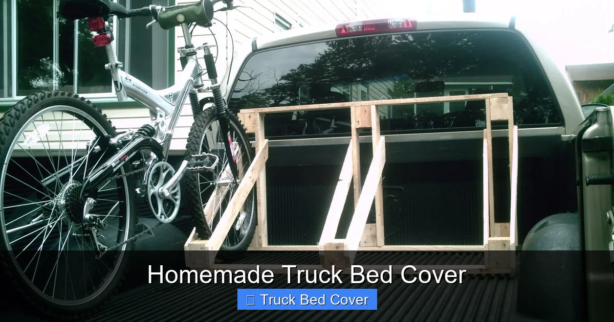 Homemade Truck Bed Cover
