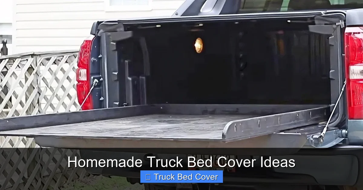 Homemade Truck Bed Cover Ideas