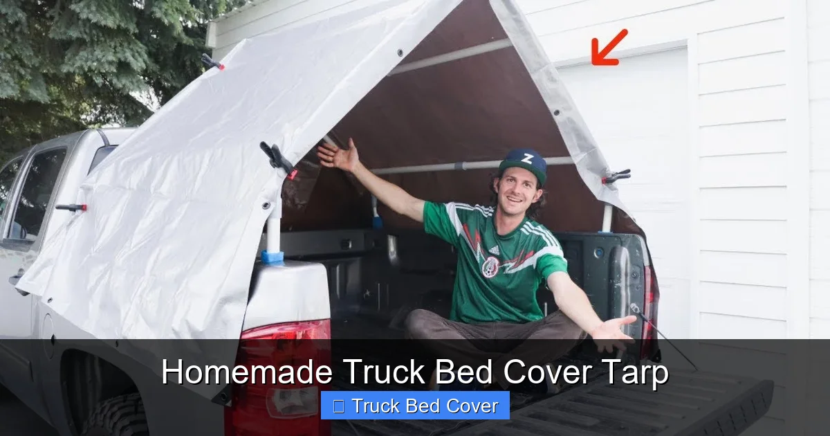Homemade Truck Bed Cover Tarp