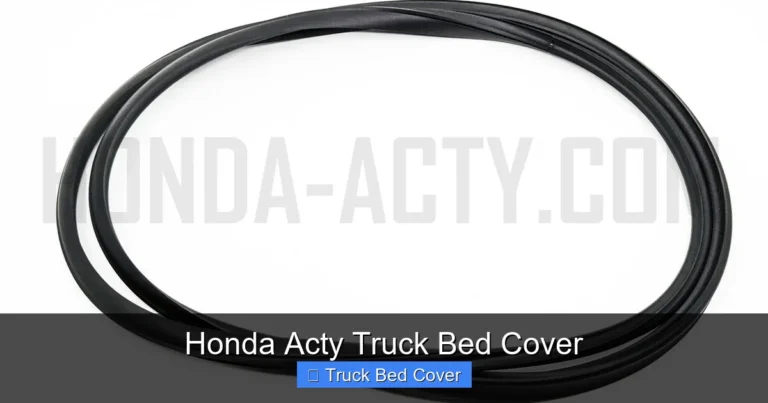 Honda Acty Truck Bed Cover
