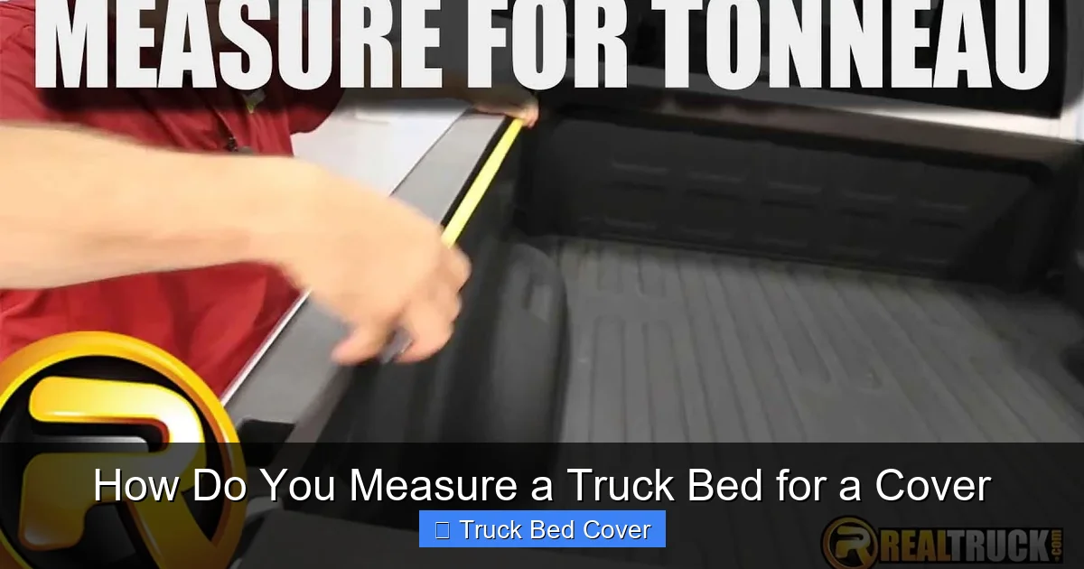 How Do You Measure a Truck Bed for a Cover