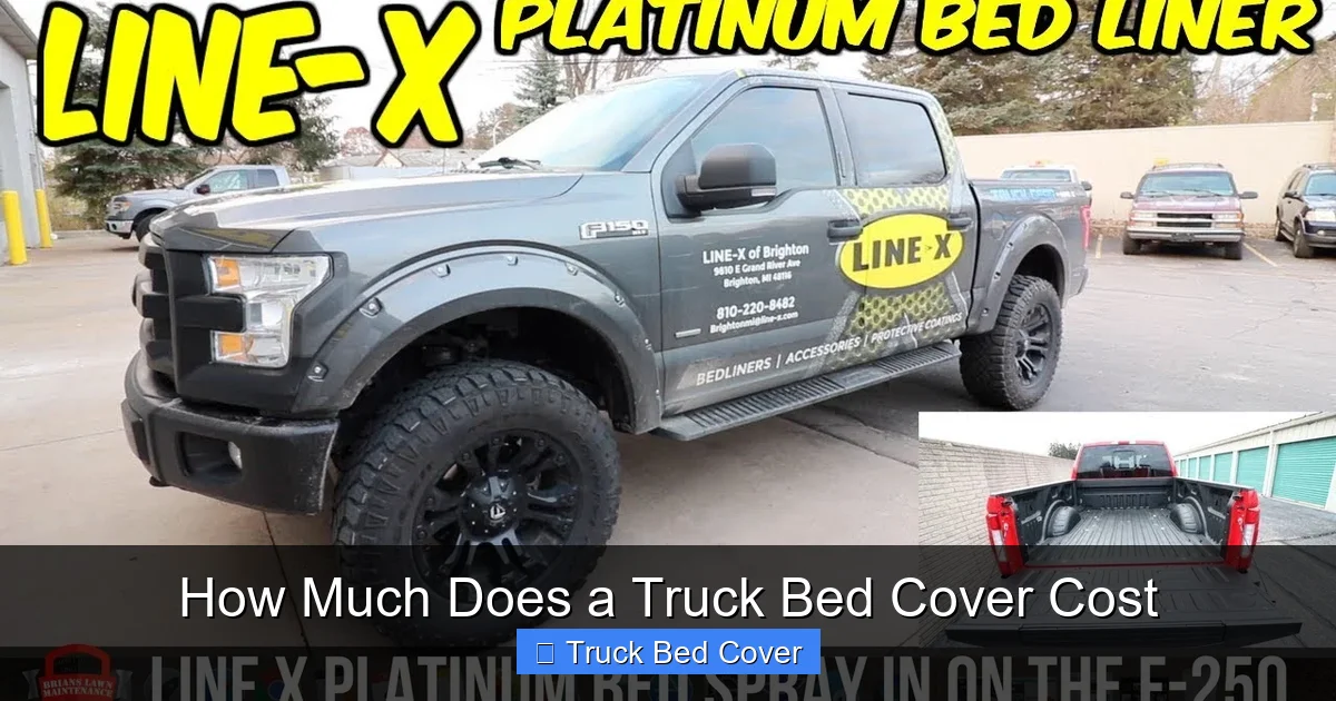 How Much Does a Truck Bed Cover Cost