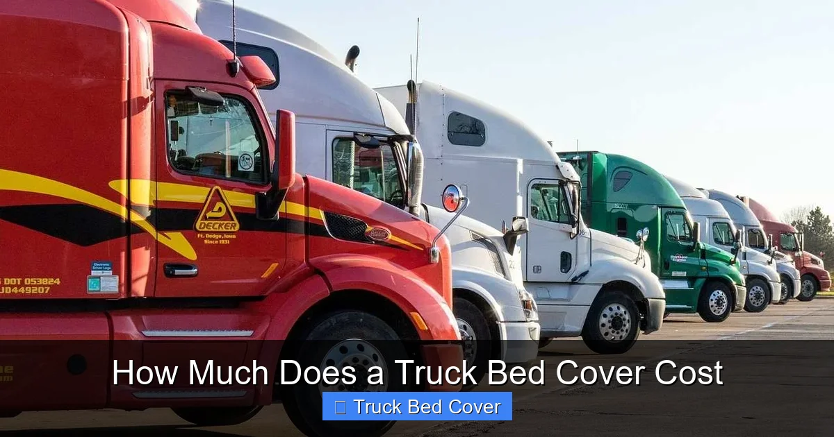 How Much Does a Truck Bed Cover Cost