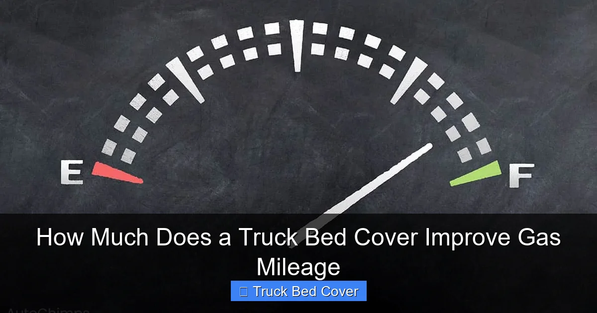 How Much Does a Truck Bed Cover Improve Gas Mileage