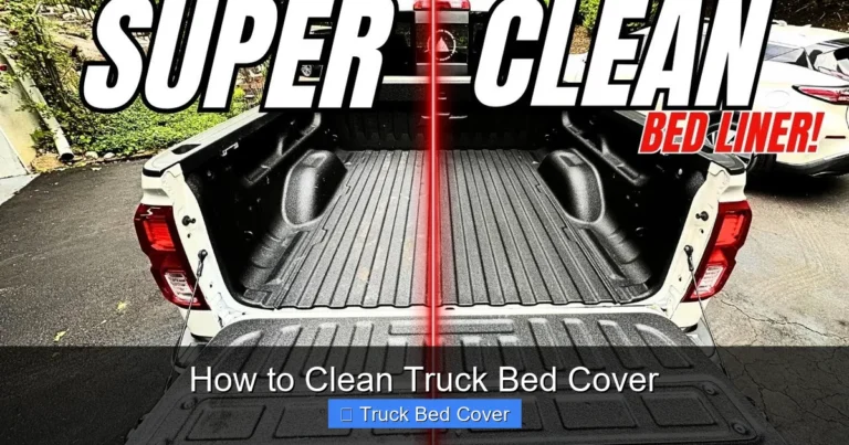 How to Clean Truck Bed Cover