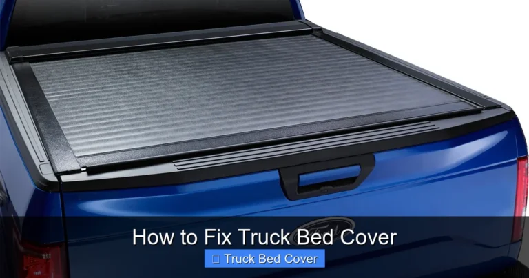 How to Fix Truck Bed Cover