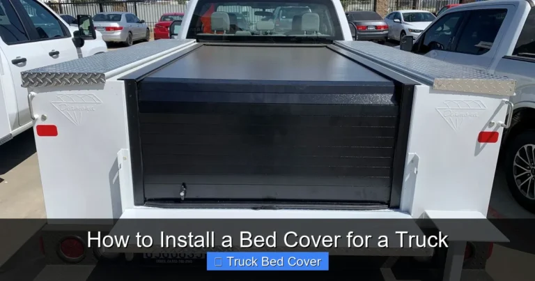 How to Install a Bed Cover for a Truck
