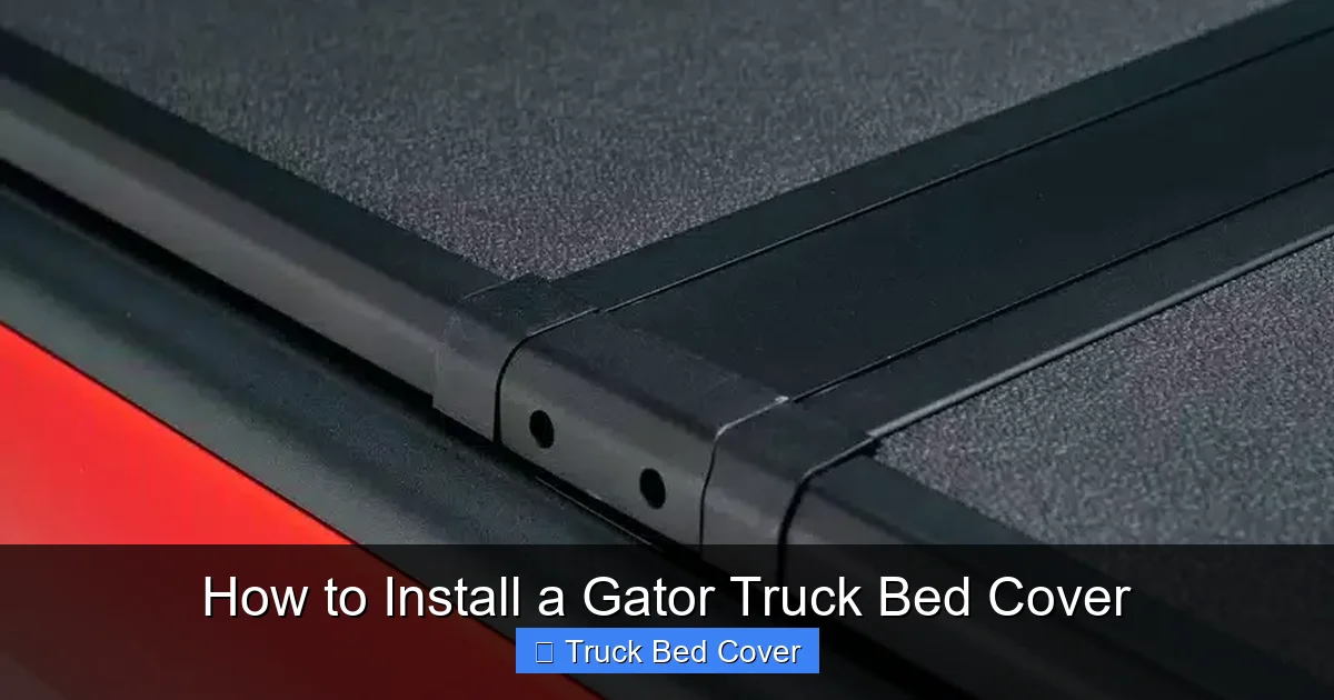How to Install a Gator Truck Bed Cover