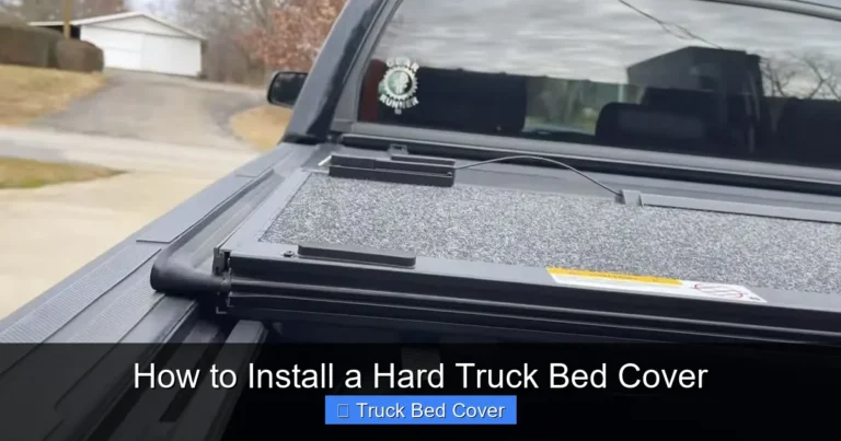 How to Install a Hard Truck Bed Cover