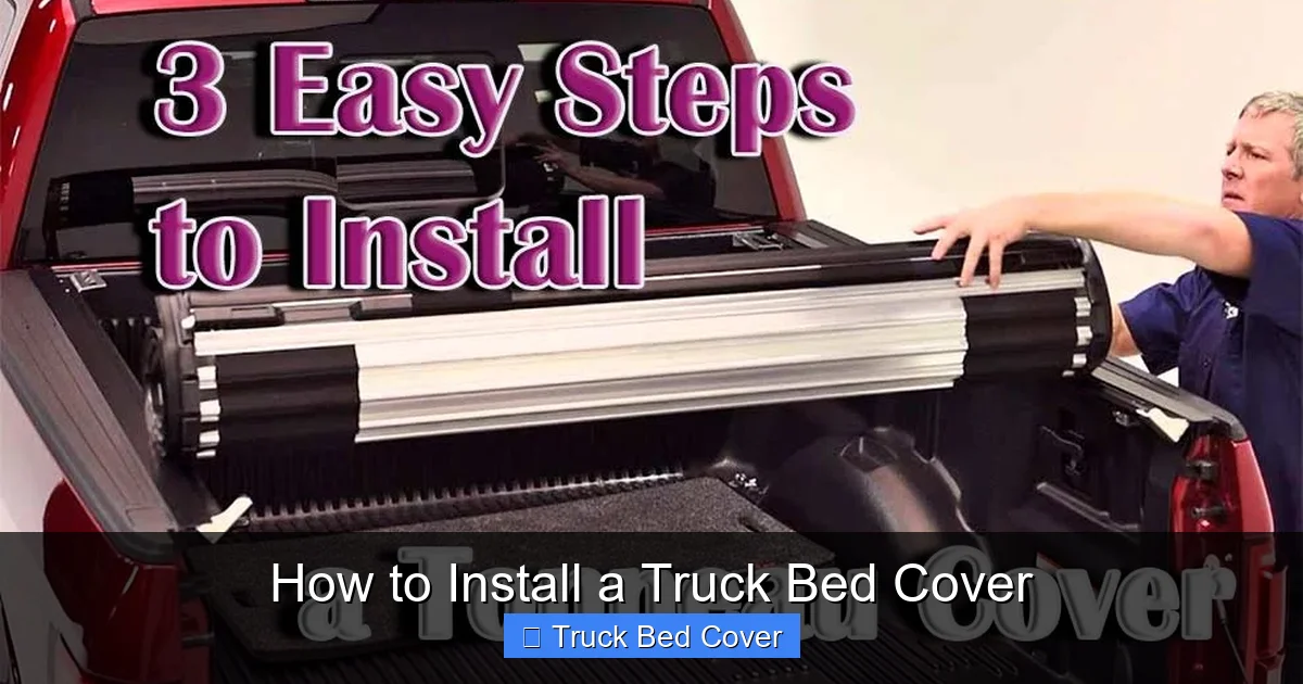 How to Install a Truck Bed Cover