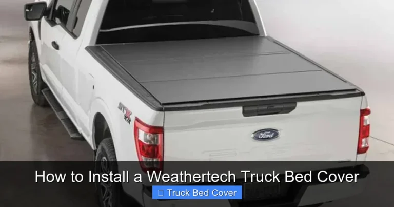 How to Install a Weathertech Truck Bed Cover