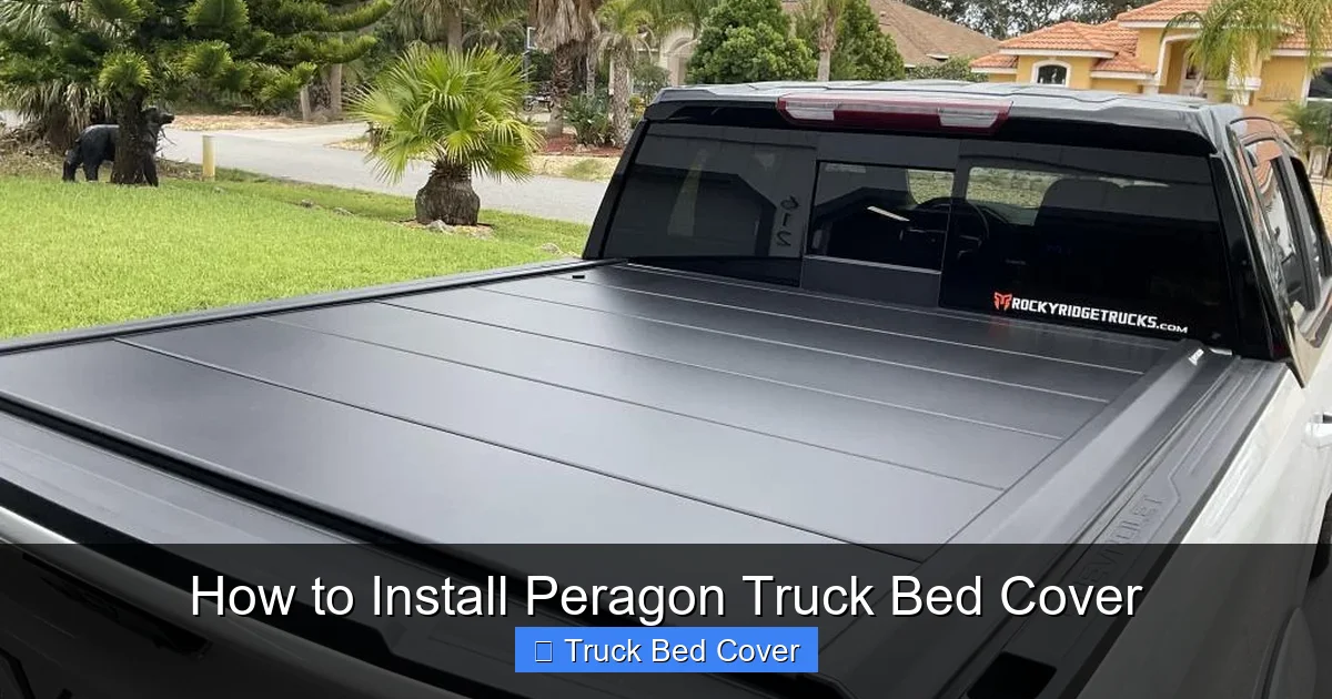 How to Install Peragon Truck Bed Cover