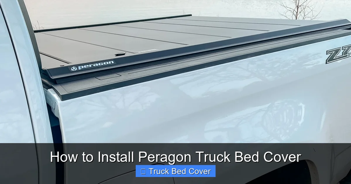 How to Install Peragon Truck Bed Cover
