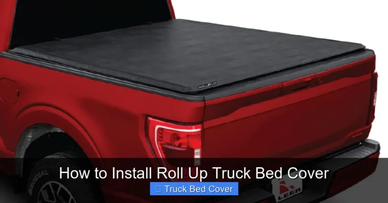 How to Install Roll Up Truck Bed Cover