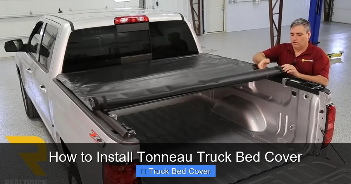 How to Install Tonneau Truck Bed Cover