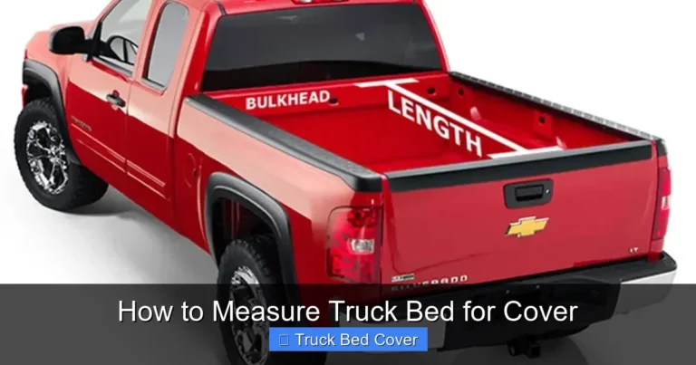 How to Measure Truck Bed for Cover