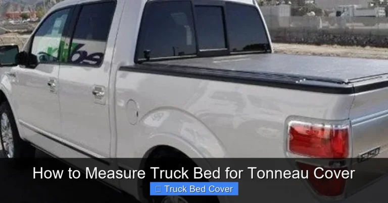 How to Measure Truck Bed for Tonneau Cover