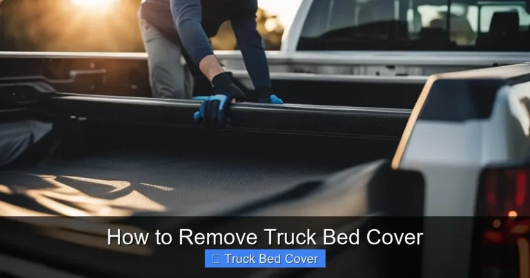 How to Remove Truck Bed Cover
