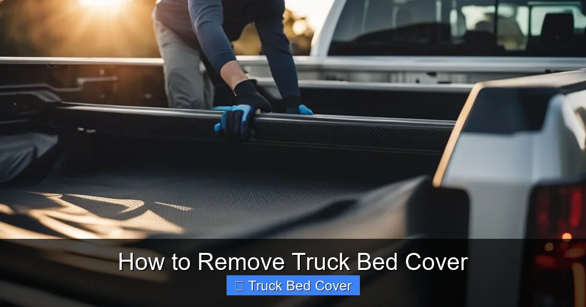 How to Remove Truck Bed Cover