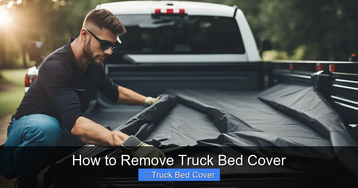 How to Remove Truck Bed Cover