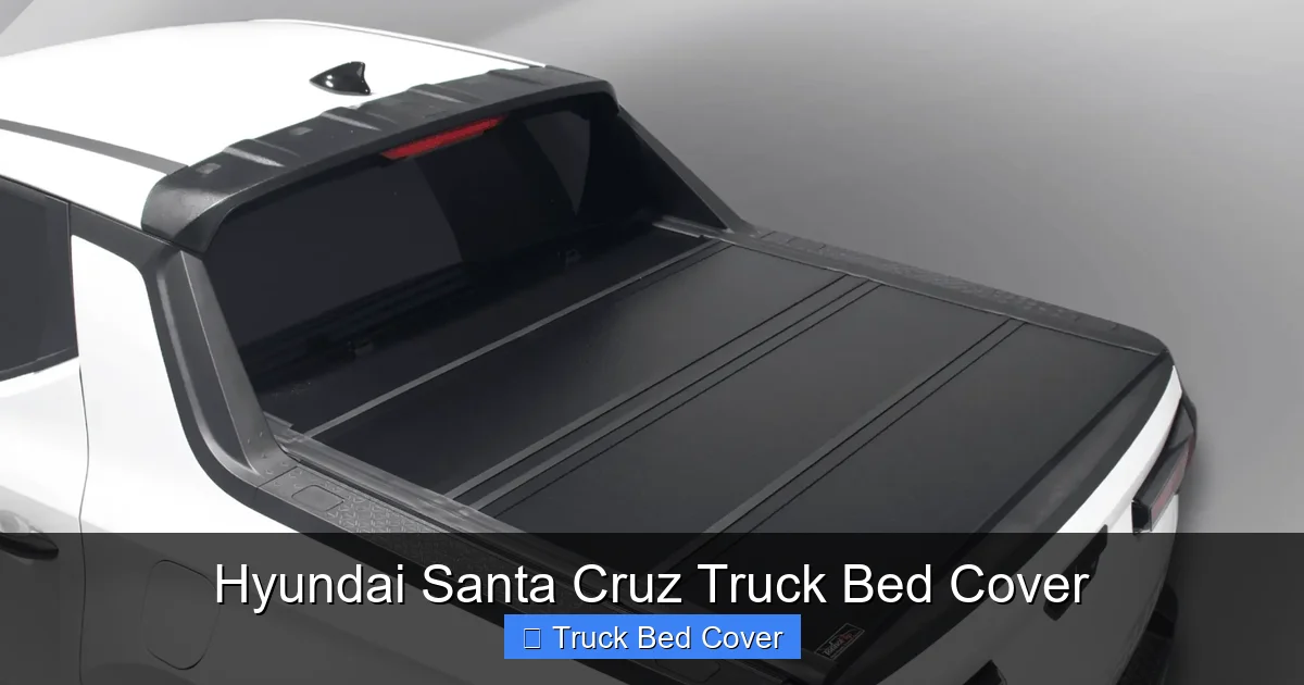 Hyundai Santa Cruz Truck Bed Cover