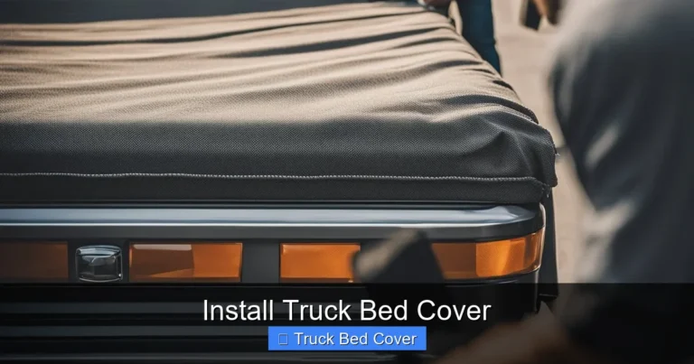 Install Truck Bed Cover