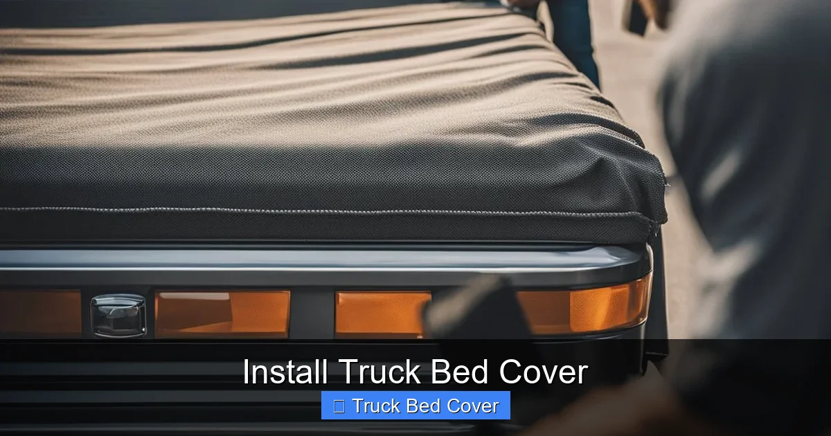 Install Truck Bed Cover