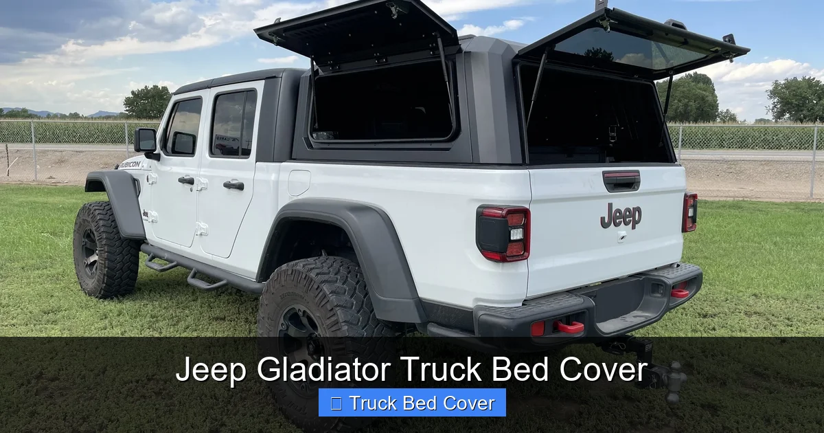 Jeep Gladiator Truck Bed Cover