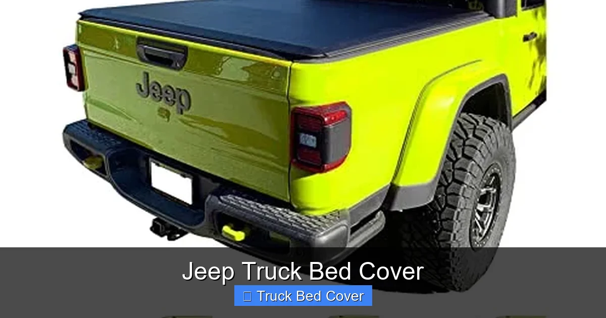 Jeep Truck Bed Cover