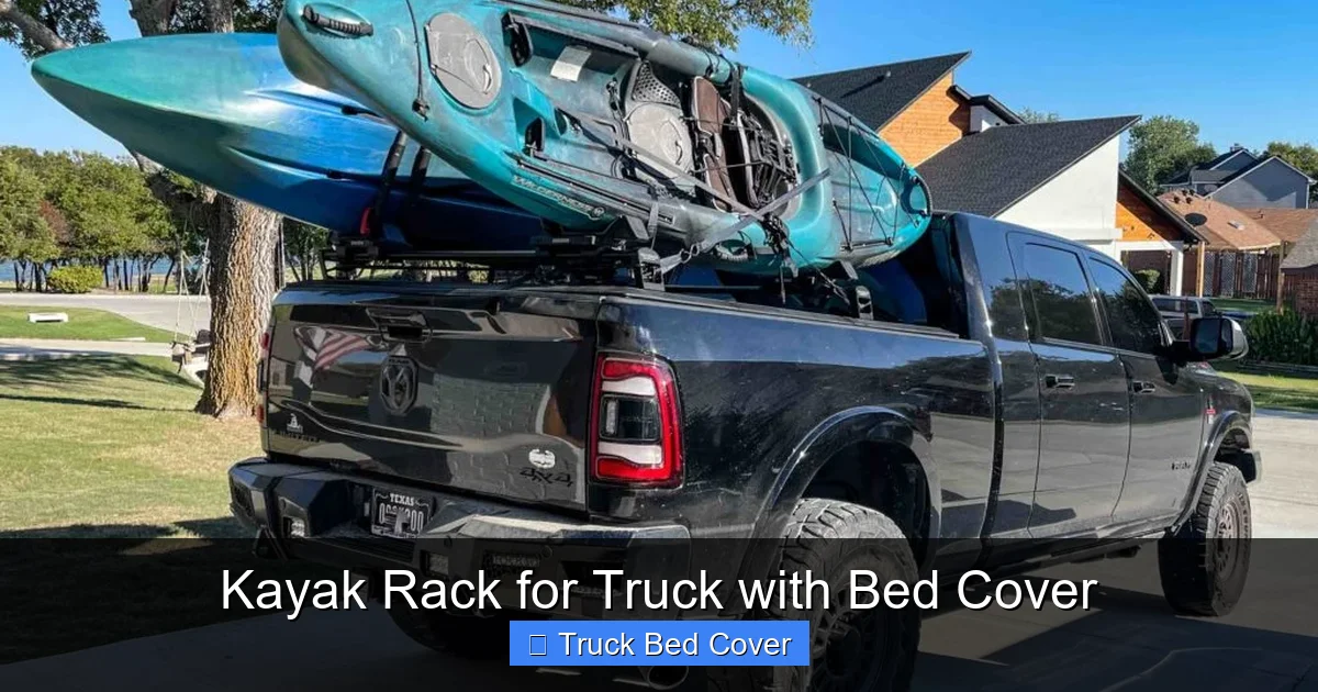Kayak Rack for Truck with Bed Cover