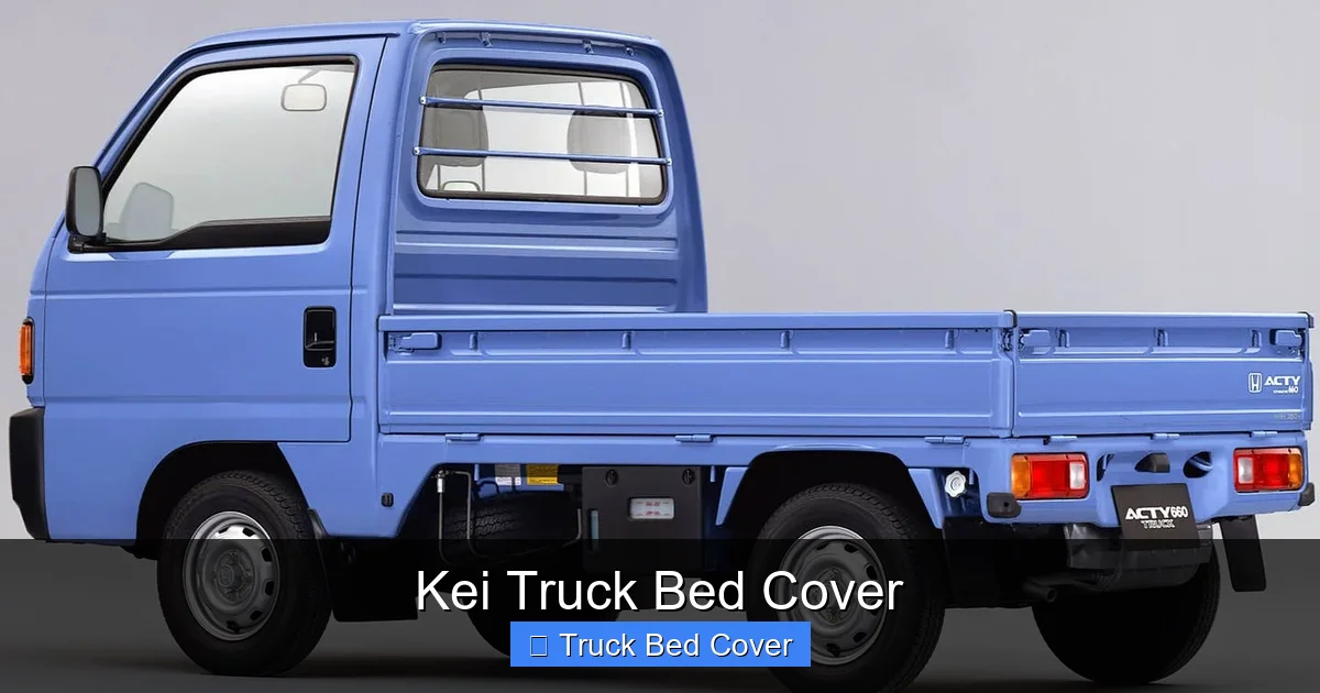 Kei Truck Bed Cover
