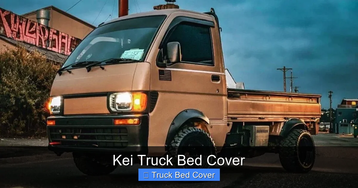 Kei Truck Bed Cover
