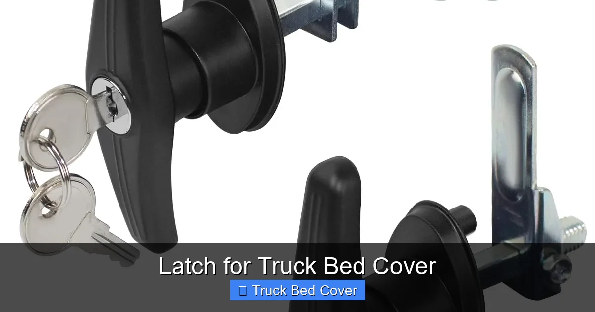Latch for Truck Bed Cover