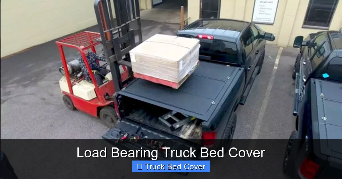 Load Bearing Truck Bed Cover
