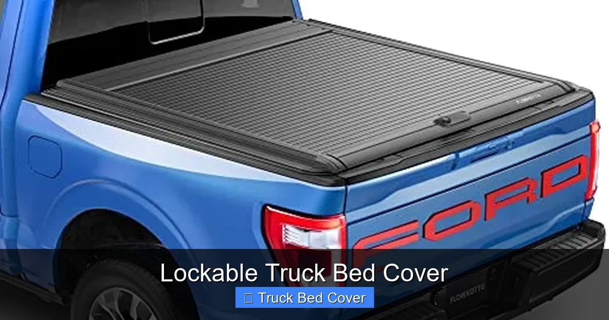 Lockable Truck Bed Cover