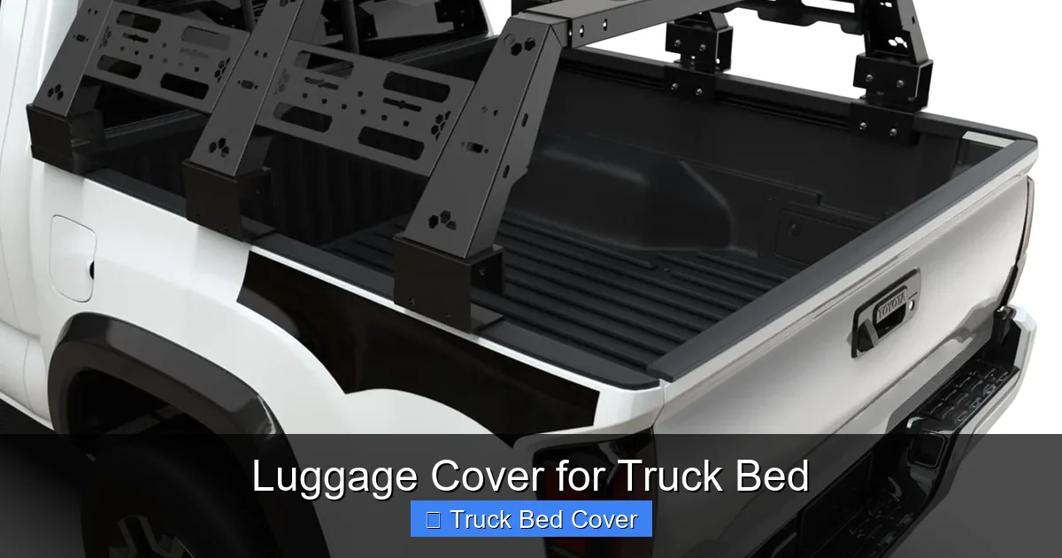 Luggage Cover for Truck Bed
