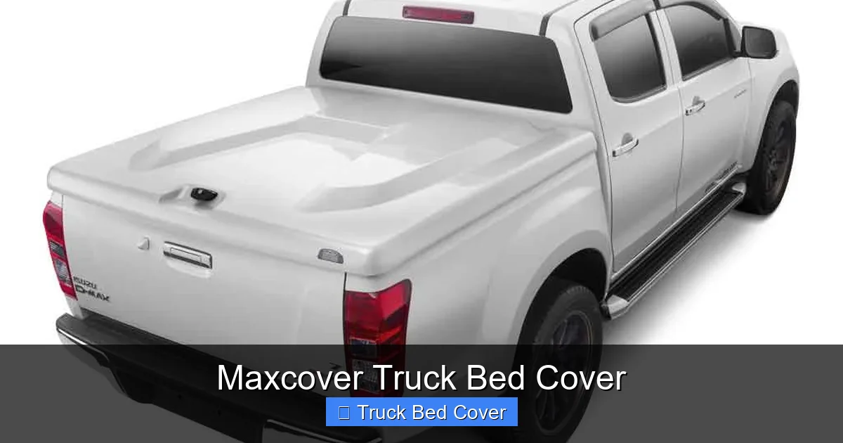 Maxcover Truck Bed Cover