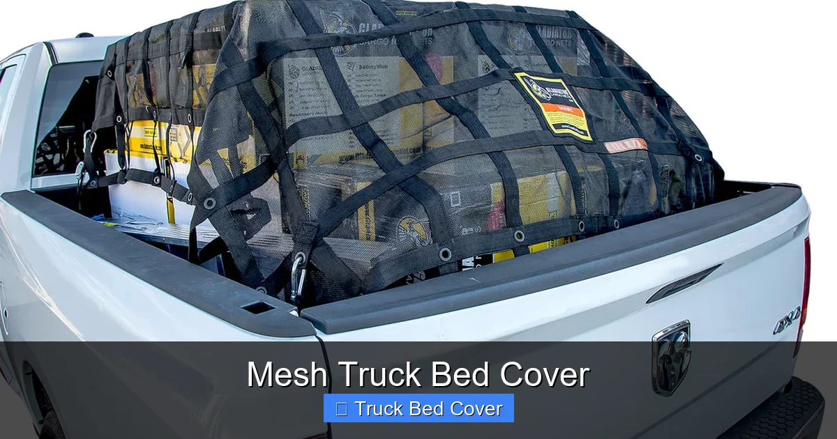 Mesh Truck Bed Cover