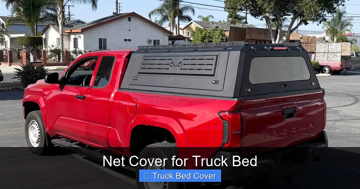 Net Cover for Truck Bed